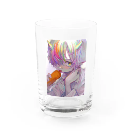 ゆめかわくん🌈 Water Glass