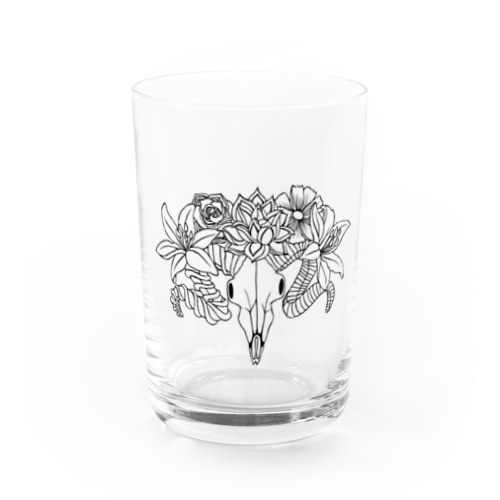 SKULL Water Glass
