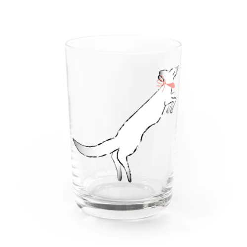 狐の手毬唄-鳥居狛狐弐- Water Glass