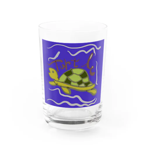 Turtle Water Glass