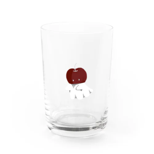 リンゴおばけ Water Glass