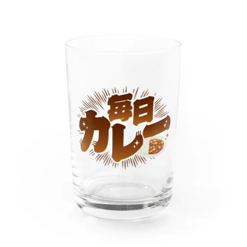 毎日カレー🍛 Water Glass