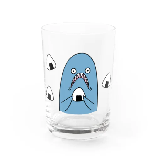 おにぎりさめめ Water Glass