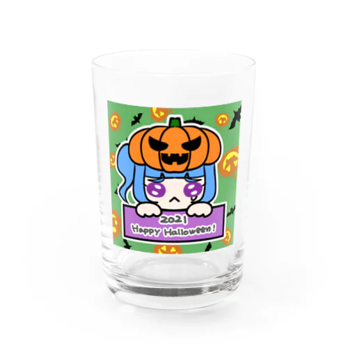 CryptoMaidsHalloweenRina Water Glass