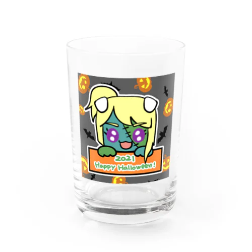 CryptoMaidsHalloweenSuzukiSan Water Glass