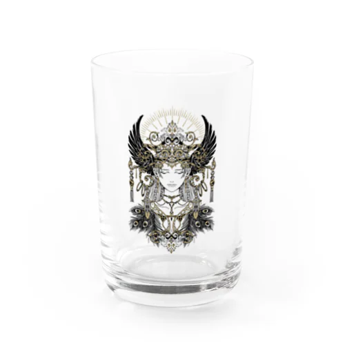 peacock Water Glass