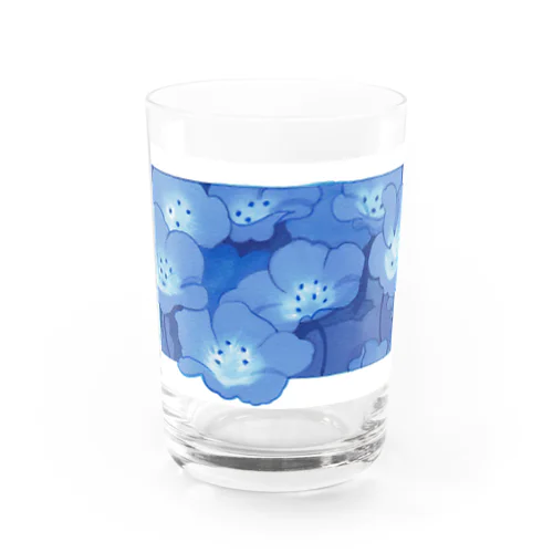 青い花 Water Glass