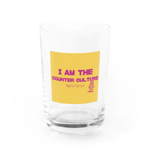 I AM THE COUNTER CULTURE Water Glass