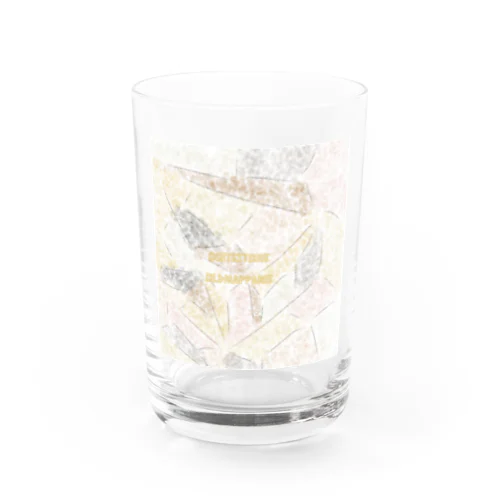 QuiteStoneOldMapParis Water Glass