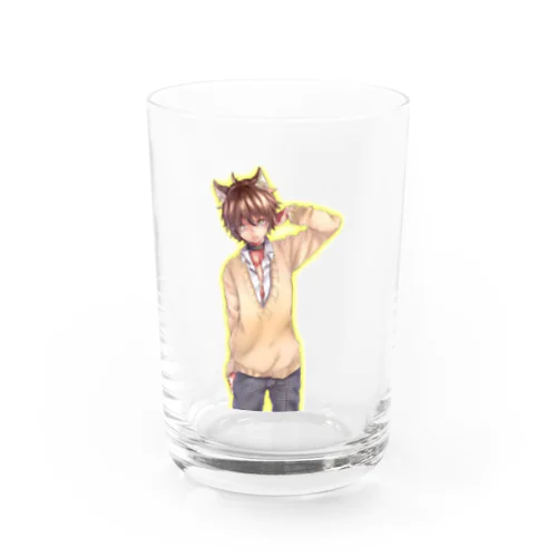 茶髪シンタローくん Water Glass