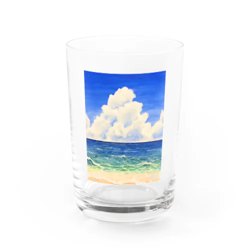 蒼は藍より青く Water Glass