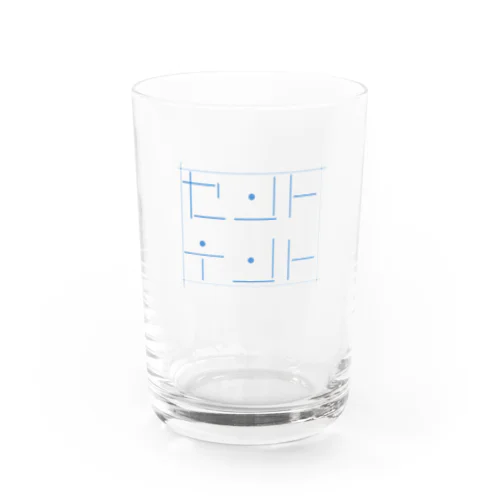 セントテント ロゴ Water Glass