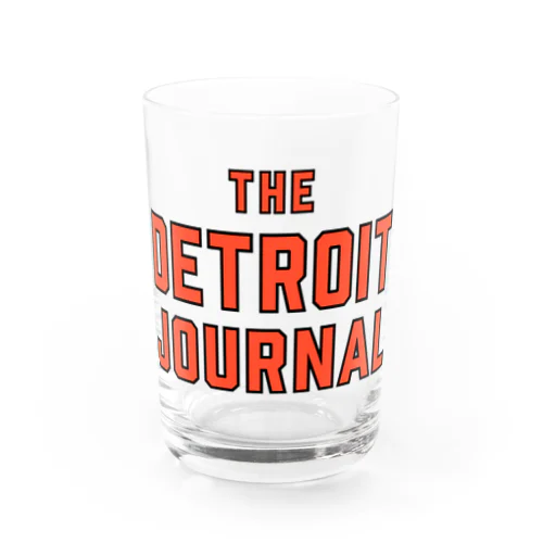 DETROIT JOURNAL Water Glass