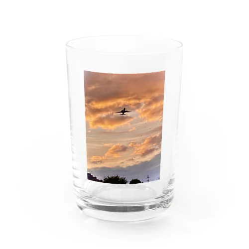 飛ぶ飛行機！ Water Glass