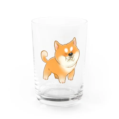 ぷに柴くん Water Glass