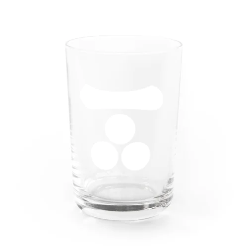 毛利元就/長門三つ星/ホワイト Water Glass