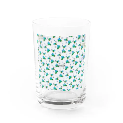 絵画風さわやかグリーン Water Glass