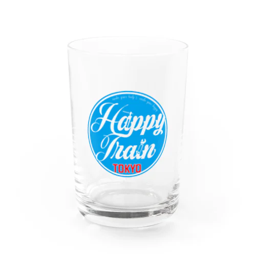 HAPPY TRAIN T-shirts Water Glass