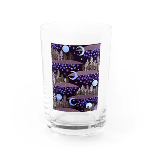 冬　寒月 Water Glass