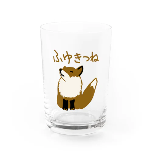 ふゆきつね Water Glass