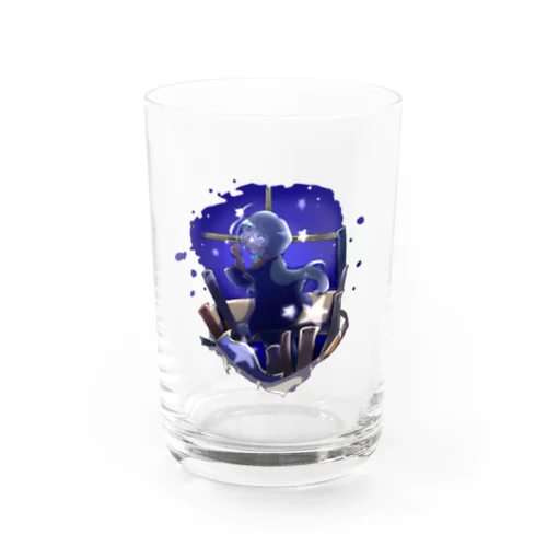 少女の夢、希望の星 Water Glass