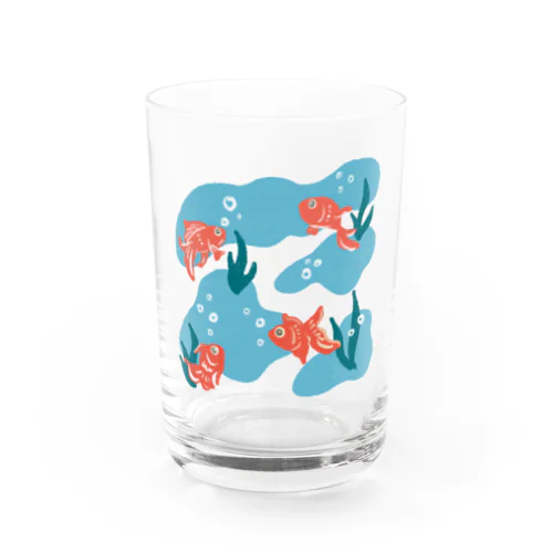 Goldenfish Water Glass