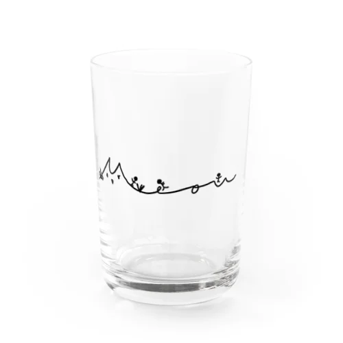 ねこベンチャー Water Glass