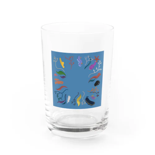 ウミウシくんたち Water Glass