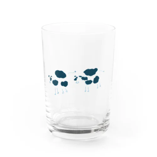 牛くん Water Glass