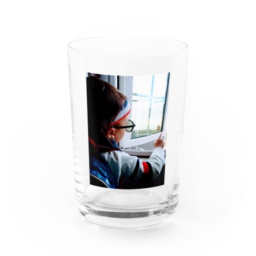 Little boy 2--- Water Glass