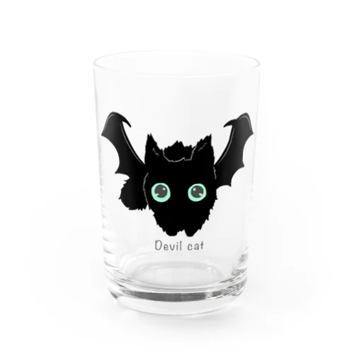 悪魔みたいな猫 Water Glass