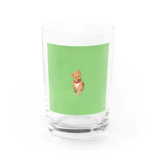 草原のこむぎちゃん Water Glass