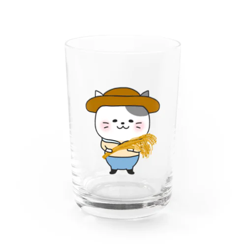 農業猫さん Water Glass