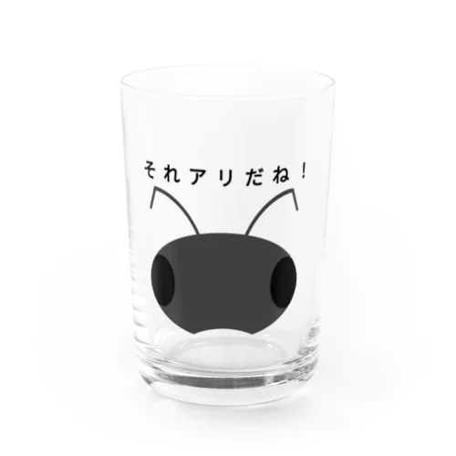 それアリちゃん Water Glass