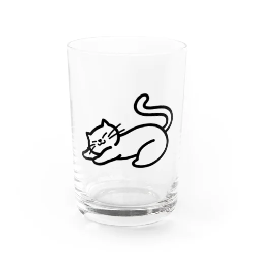 のびるねこ Water Glass