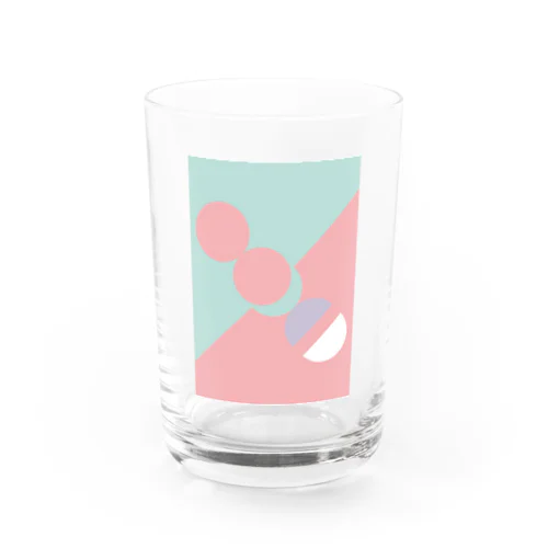 マカロン幾何学 Water Glass