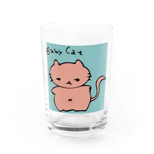 Babycat(ぴんくおれんじ) グラス