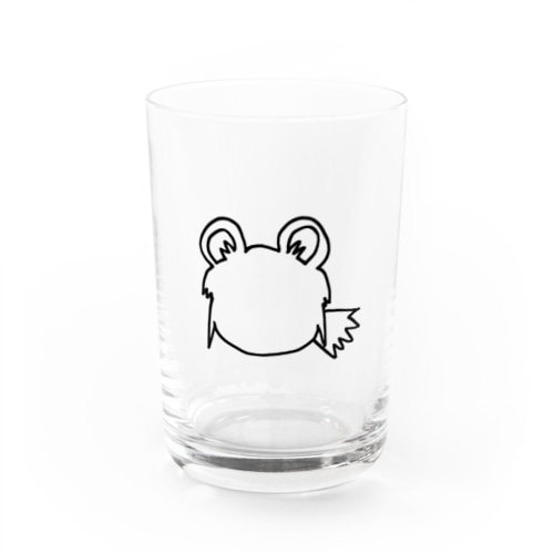 なな子シルエット Water Glass