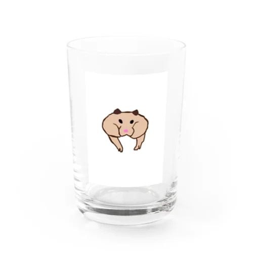 ほっぺパンパンハムスター Water Glass
