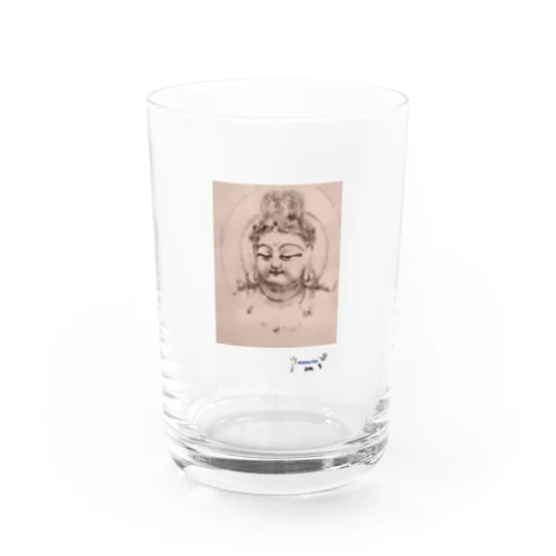 五百幼童経の世界 仏画：Buddha A3-1 001 MF Water Glass