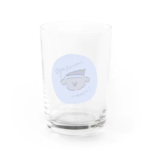 おやすみ、ねむい、といぷむーくん Water Glass