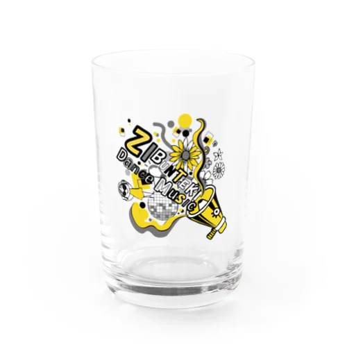 ジブンテキDanceMusic Water Glass