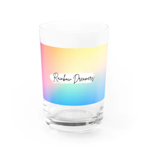 RainbowDreamers Water Glass