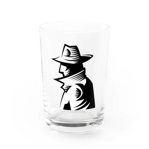 ハードボイルドなタフガイ Water Glass