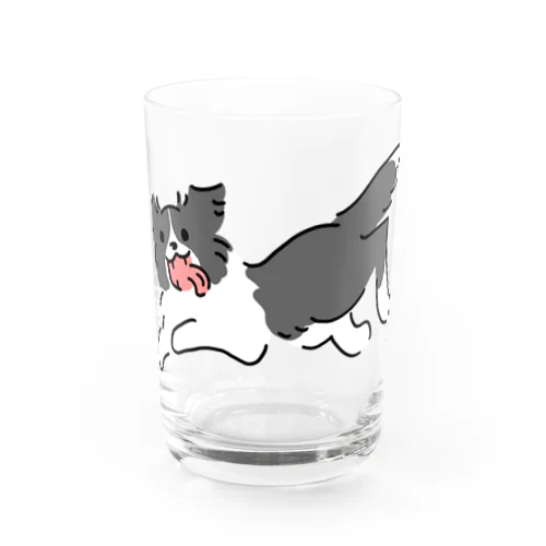 いぬひび スキップドッグ Water Glass