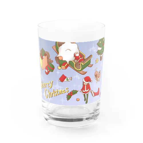 🎄クリスマスイラスト Water Glass