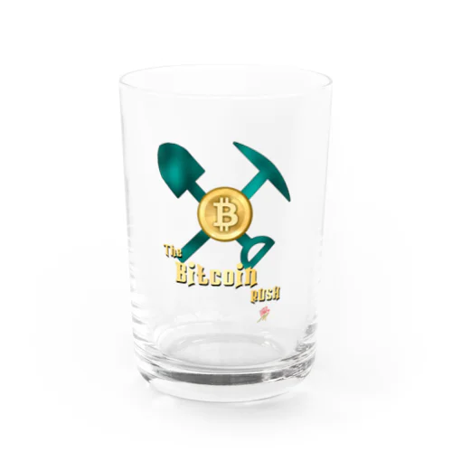 SMF 010 The bitcoin rush Water Glass