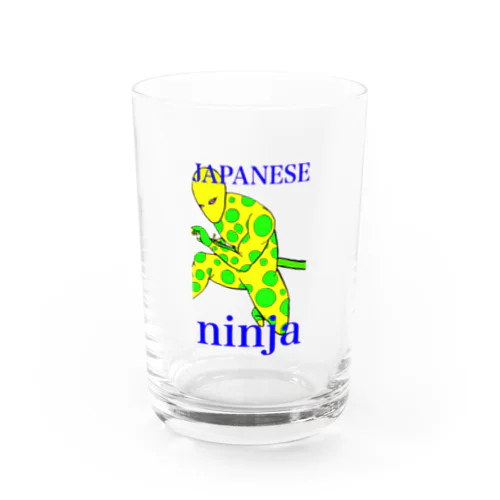 Japanese ninja Water Glass