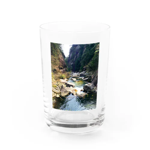 Rivers and waterfalls of nature Water Glass