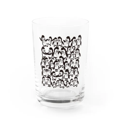 ペンギン PENGUIN 集合プリント Water Glass